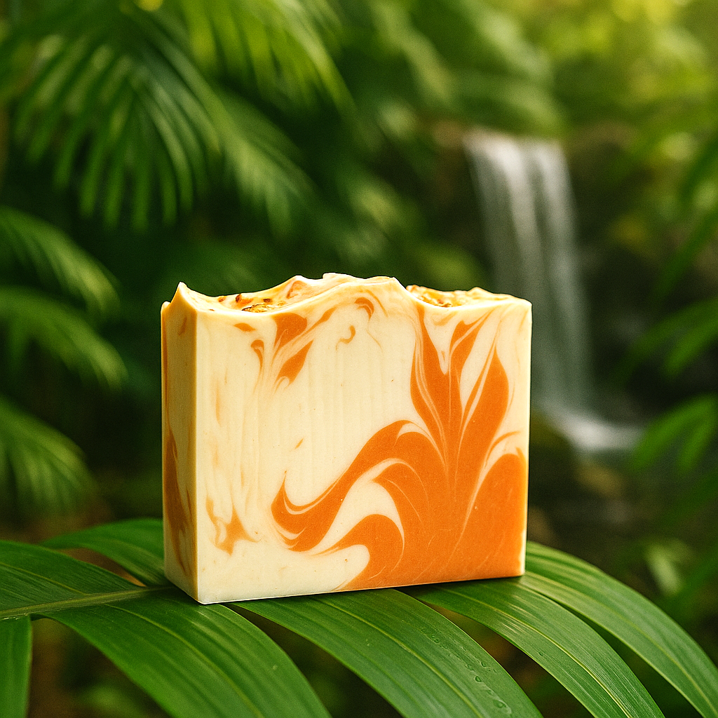 DeShawn Marie Soap Boutique - Wholesale Bar Soap - Vanilla Tangerine Soap (no packaging - private label)2