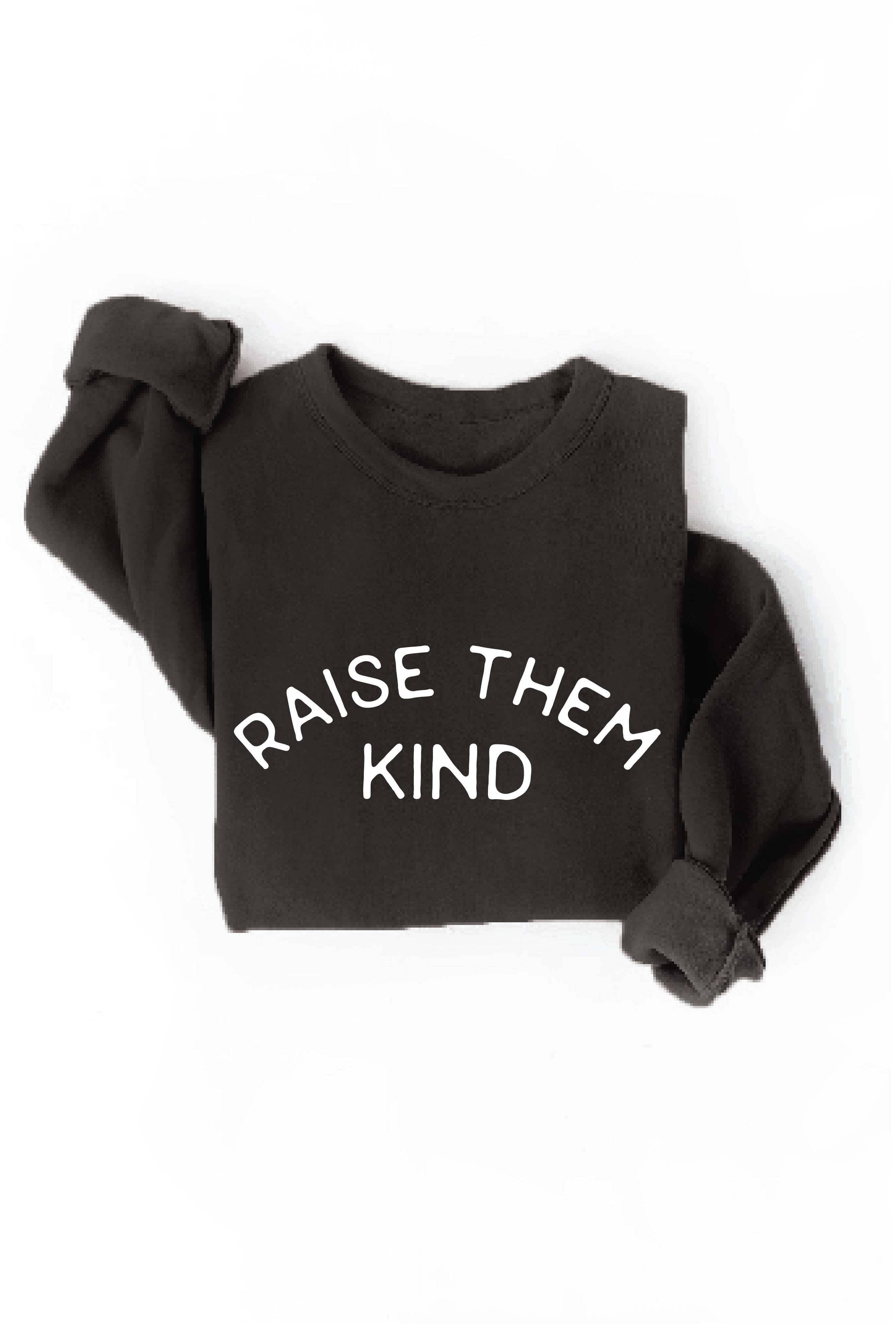 OAT COLLECTIVE - Wholesale Graphic Sweatshirt - Women's - RAISE THEM KIND Graphic Sweatshirt1
