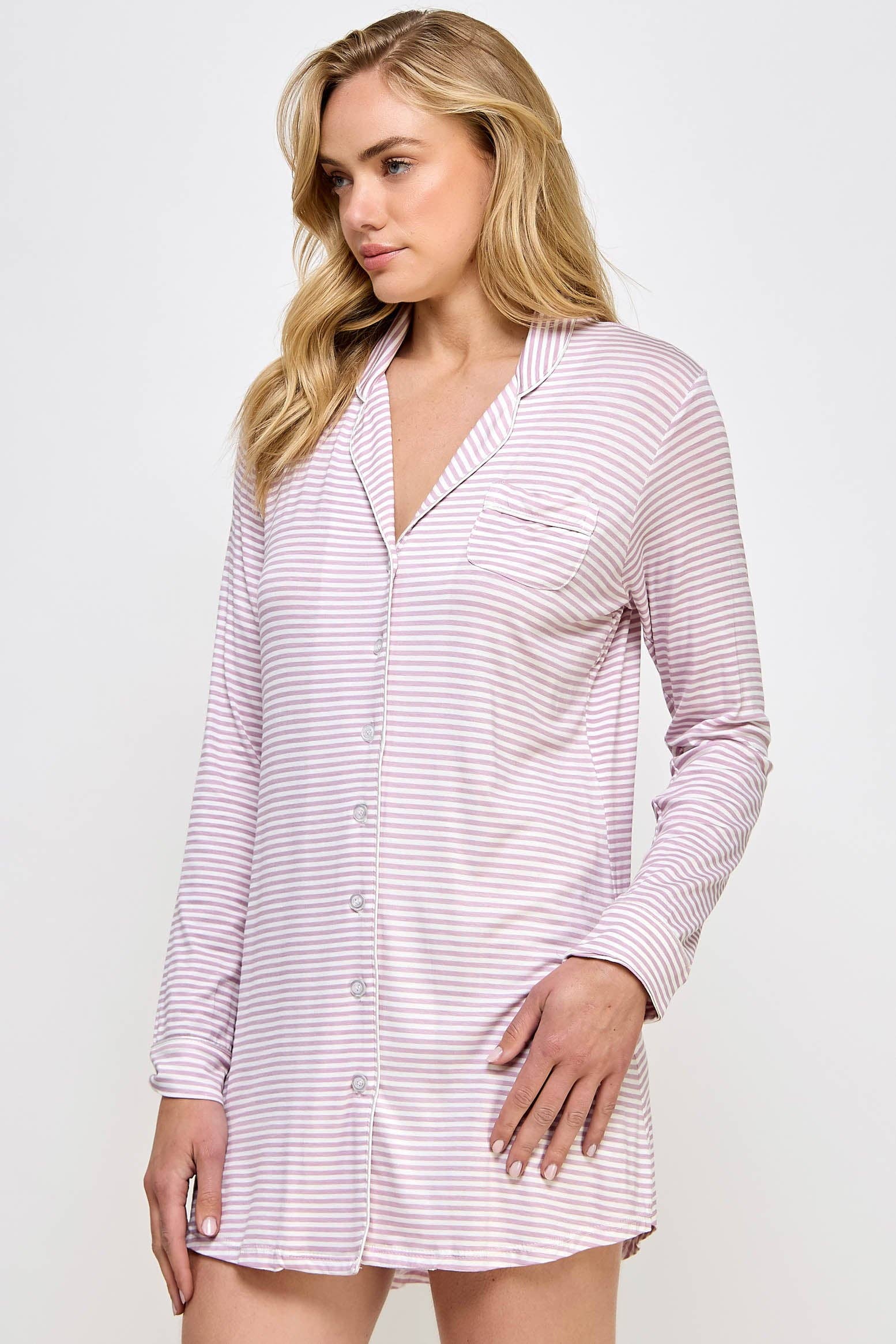 BeWicked - Wholesale Sleepwear Top - Women's - 2088 Mahina Sleep Shirt11