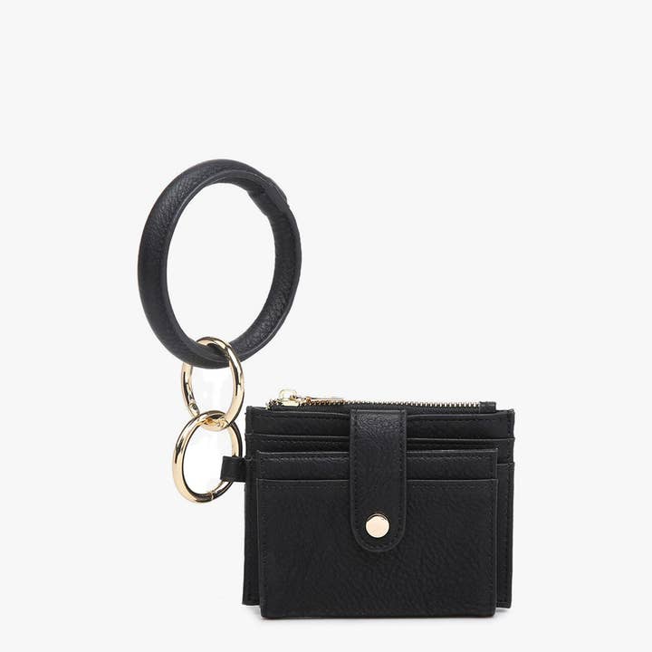 Jen & Co. - Wholesale Wallet - Women's - WL1904RG Sammie Mini Snap Wallet w/ Ring0