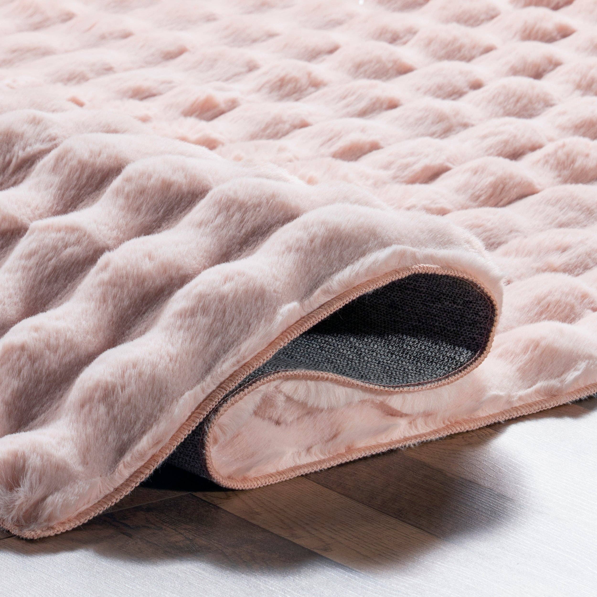 nuLOOM - Wholesale Area Rug - Jeni Solid Faux Rabbit Machine Washable Area Rug49