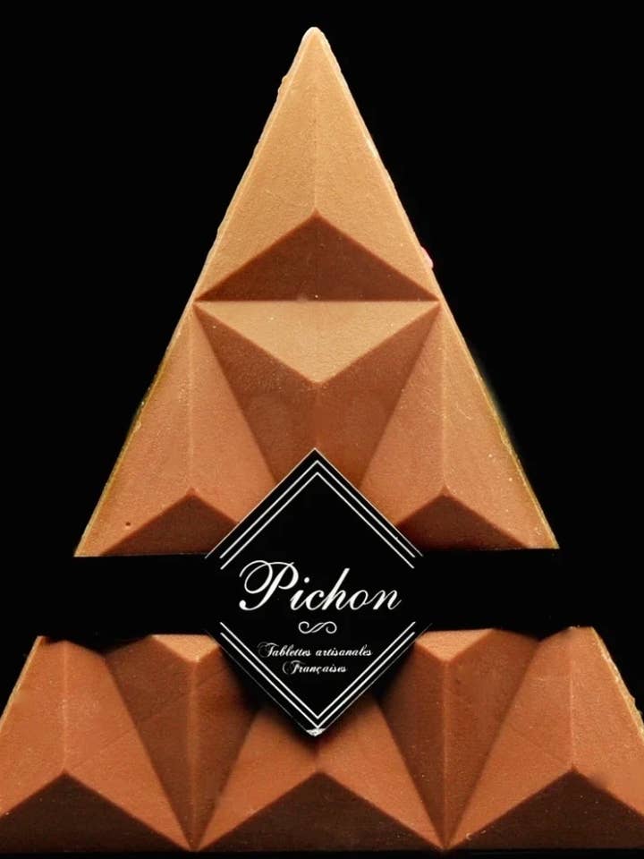 Milk Chocolate Triangle (black packaging) for wholesale by Chocolats PICHON
