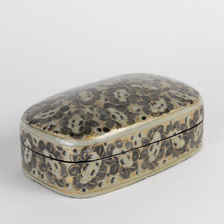 Ten Thousand Villages - Wholesale Jewelry Box/Organizer - * Lotus Flower Trinket Box