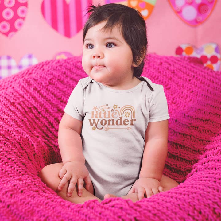 Little Wonder Romper van fijne jersey voor wholesale door LimenDime Market