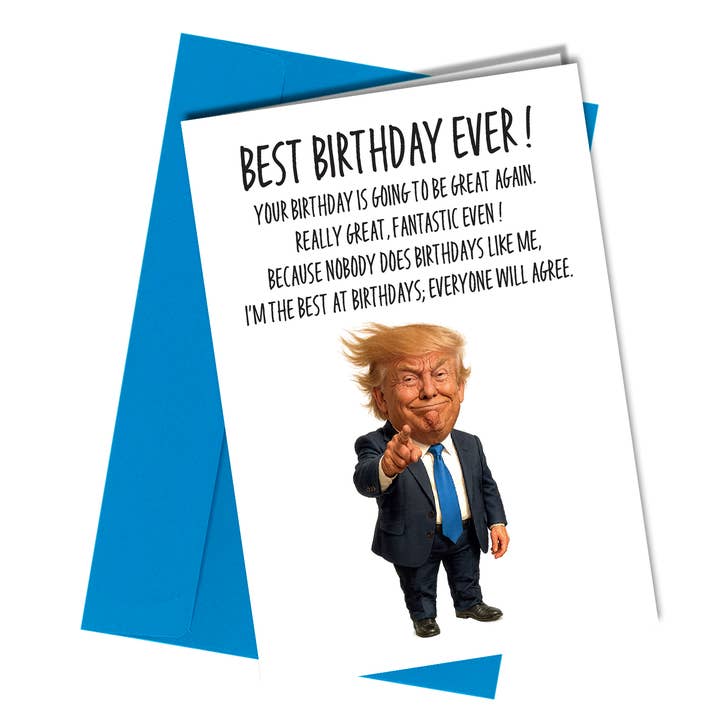 #1866 Beste Geburtstagskarte aller Zeiten für den Großhandel von Close to the Bone Greeting Cards and Gifts