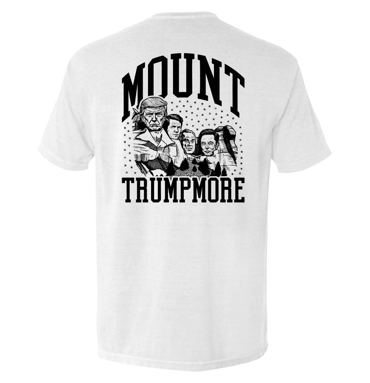Shield Republic - Wholesale Screen Printed T-Shirt - Men's - Mount Trumpmore7