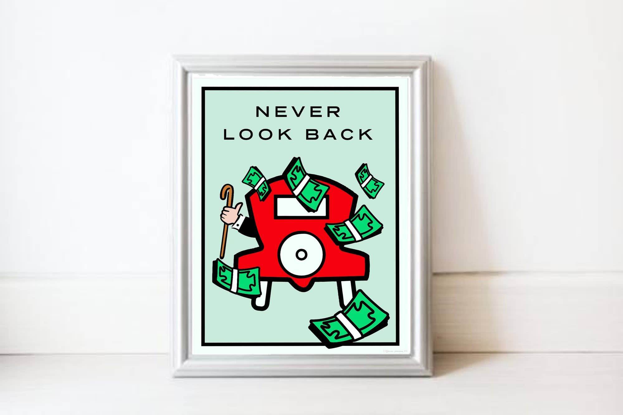 Colour Dash Prints - Vente Affiche d'art - Affiches Alec Monopoly sur le thème du jeu de société Monopoly1