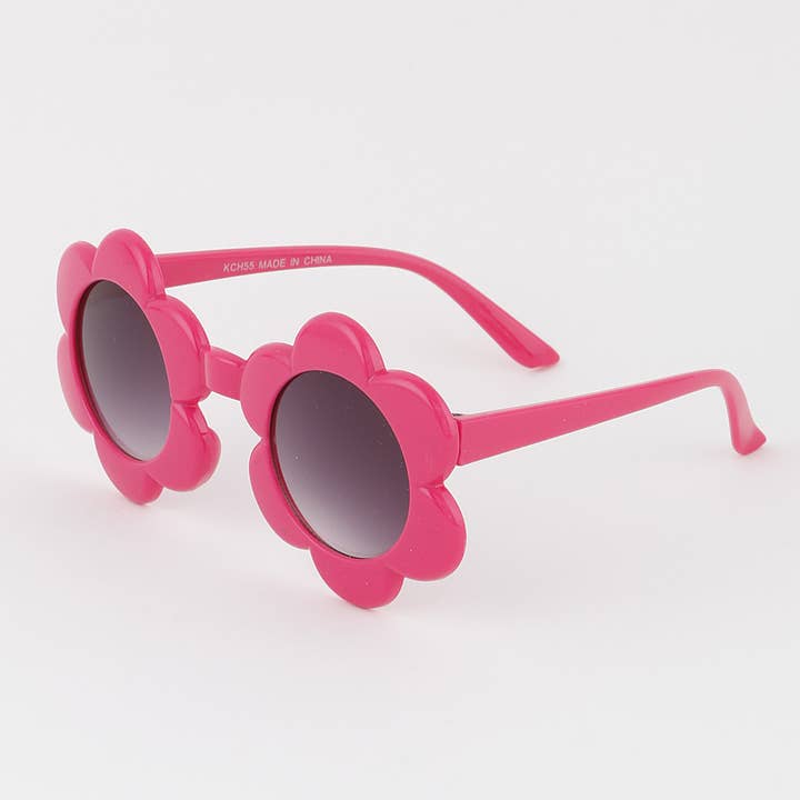 MIX KIDS Round Flower Sunglasses for wholesale on Faire1