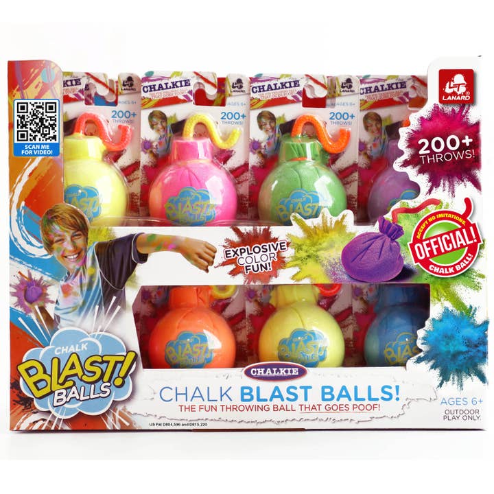 US Toy Company - Wholesale Toy Set - Kids - Chalk Blast Balls 48-unit Display3