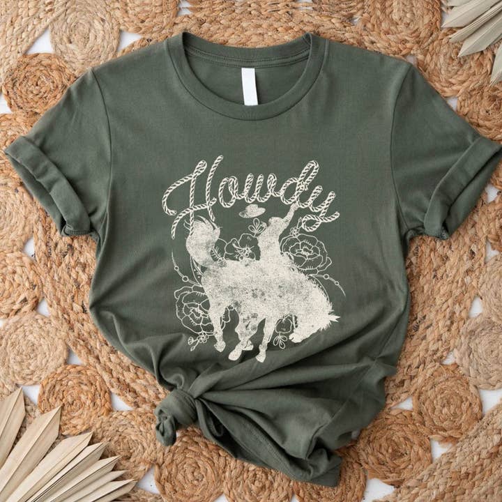 STARCHIS – Großhandel T-Shirt mit Siebdruck – Damen – Howdy6