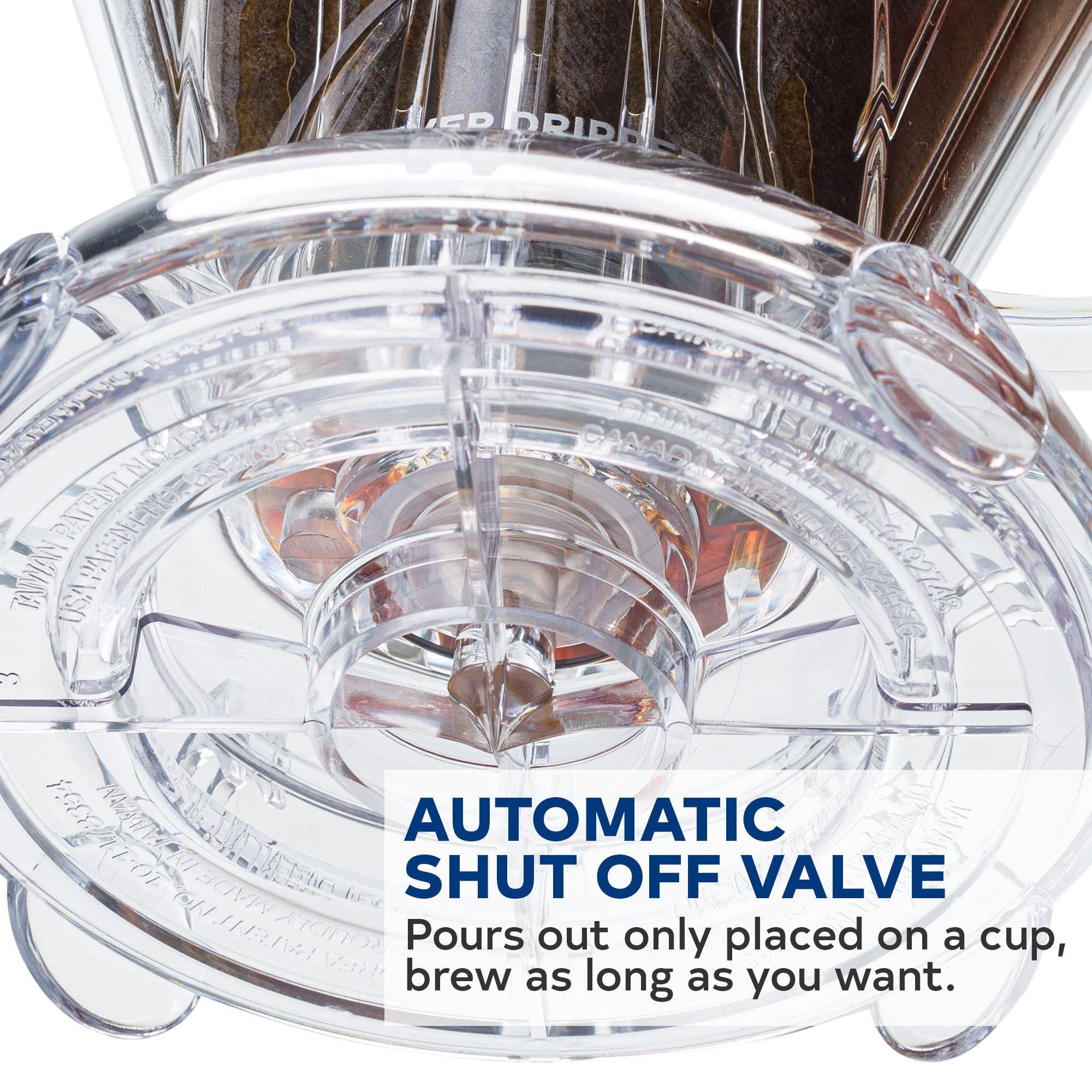 Sable Brew - Wholesale Pour Over & Dripper - Clever Coffee Dripper and Filters, Large 18 oz (Peacock Blue3