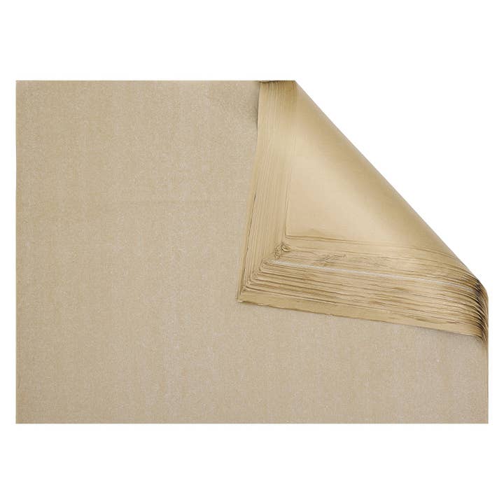 Purple Papers - Wholesale Tissue Paper - Gold Tissue Paper for Gifts 20"x30" Pack of 4 - 100 Sheets