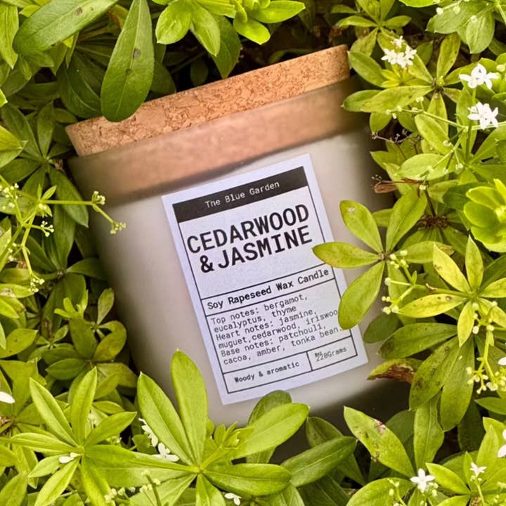 Himalayan Cedar and Jasmine | Scented Candle for wholesale by The Blue Garden