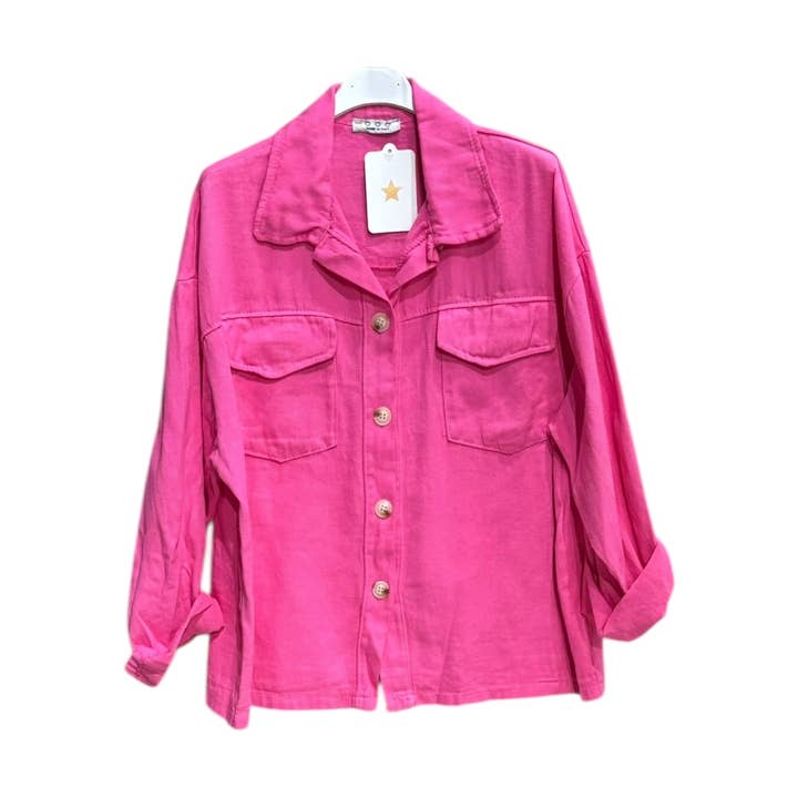 Plain cotton jacket with long sleeves and other Purchase Wholesale chamarras. Free Returns & Net 60 Terms on Faire trending on Faire.