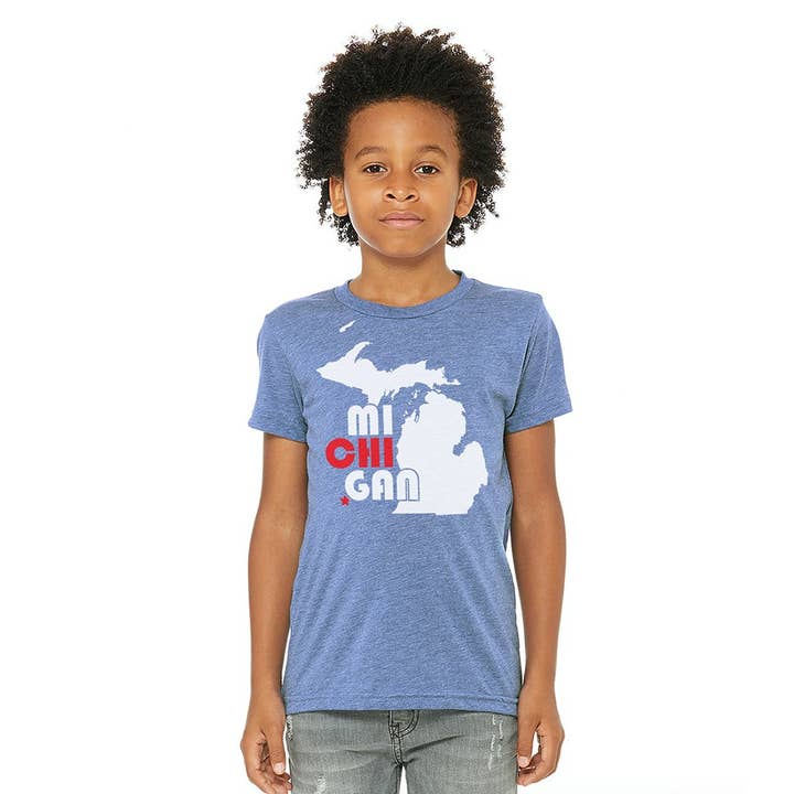 MI CHI GAN T-Shirt for engroshandel hos MI Coast