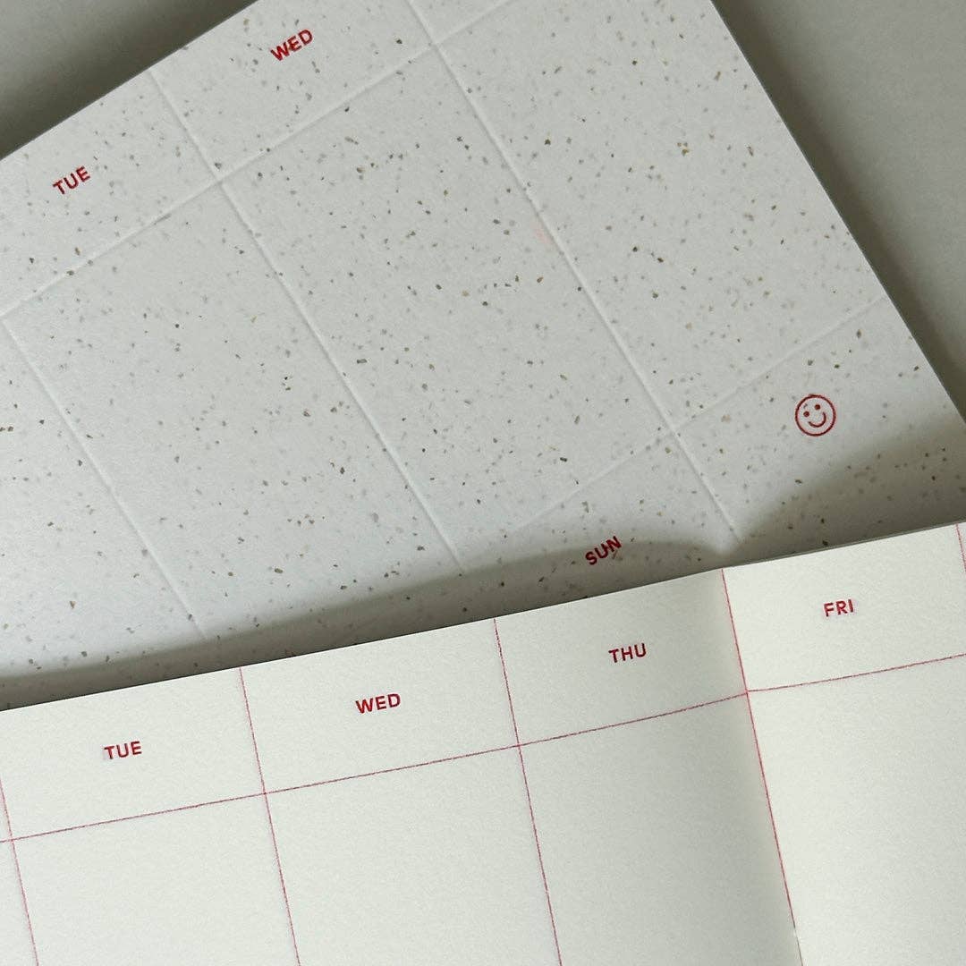 HERR & FRAU RIO - Wholesale Notebook - Grid Harvest White Notebook2