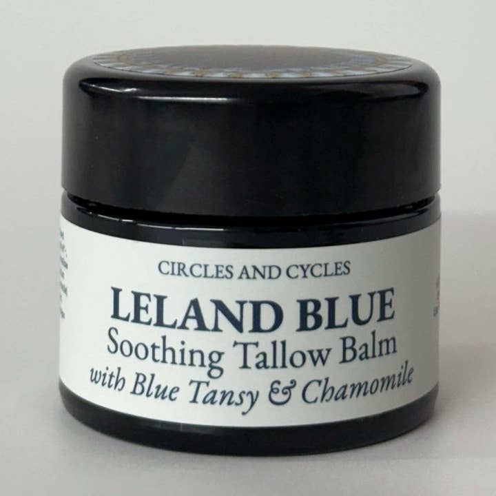 LELAND BLUE tallow balm for wholesale by Circles and Cycles