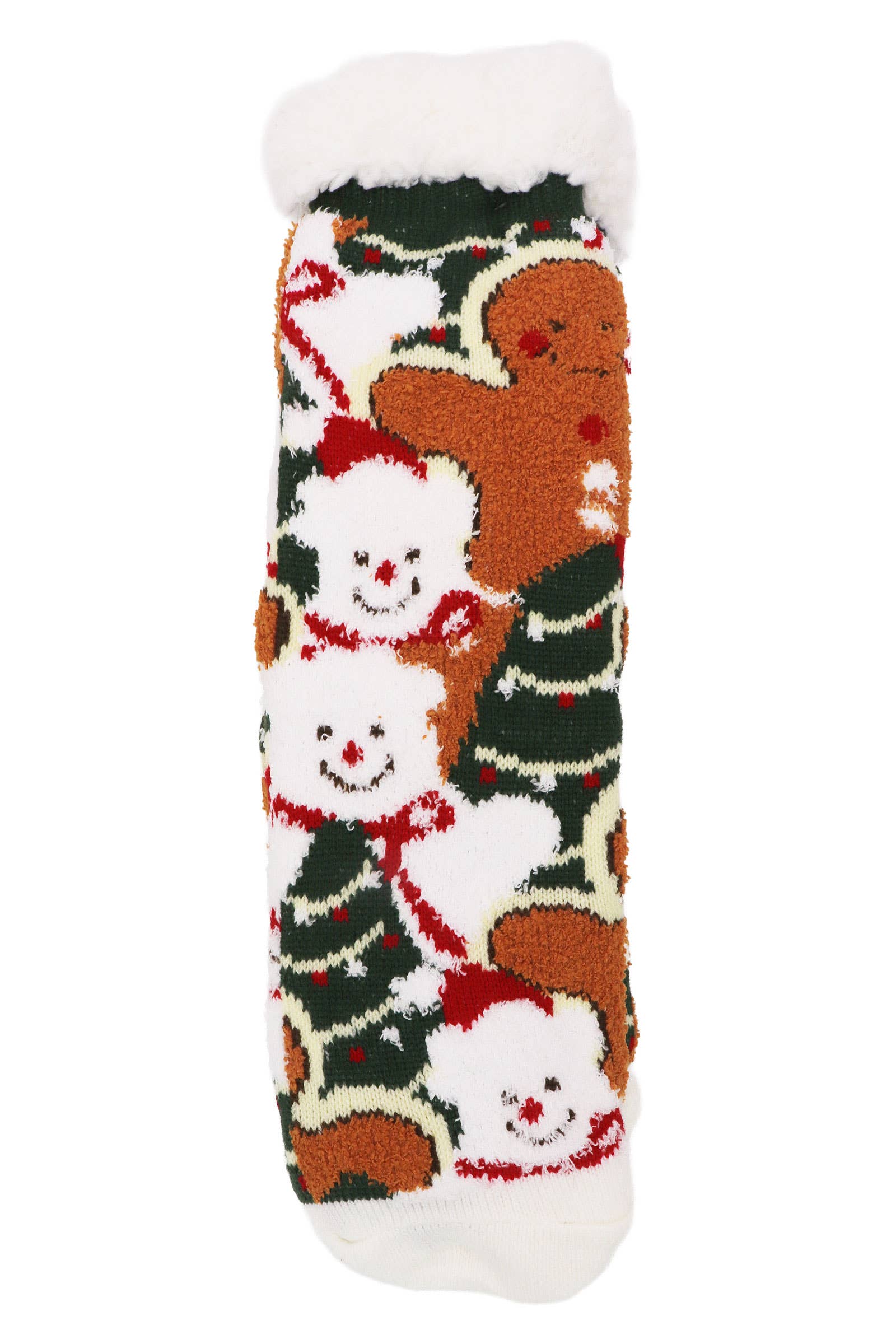 ASSORTEREDE Juletykke fleece skridsikre loungesokker for engroshandel på Faire5