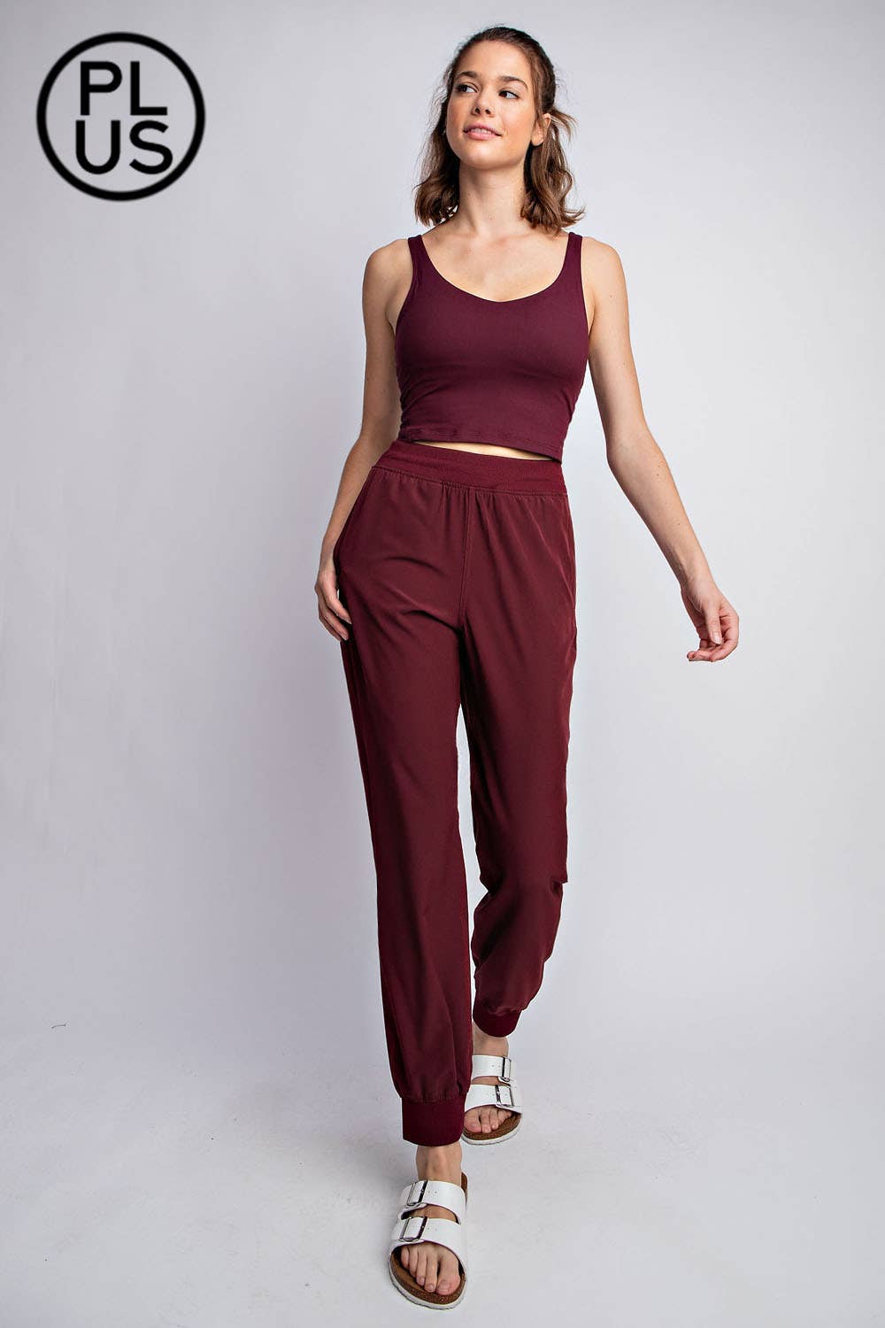 Rae Mode – Großhandel Trainings-/Jogginghose – Damen – JOGGINGHOSE AUS OXFORD ST WOVEN DANCE STUDIO IN ÜBERGRÖSSE MIT MITTLERER LEIBHÖHE19