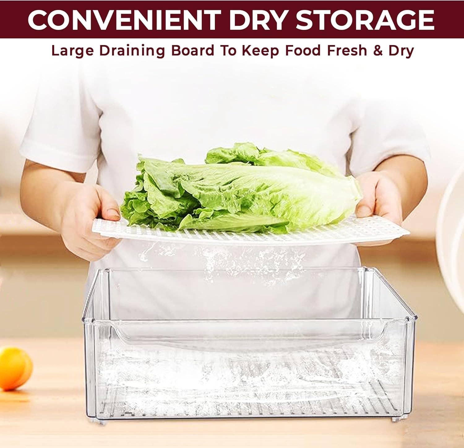 MEHIAZ – wholesale Kitchen storage/organiser – Fridge Organizer, Stackable Refrigerator Organizer Bin 7pack4