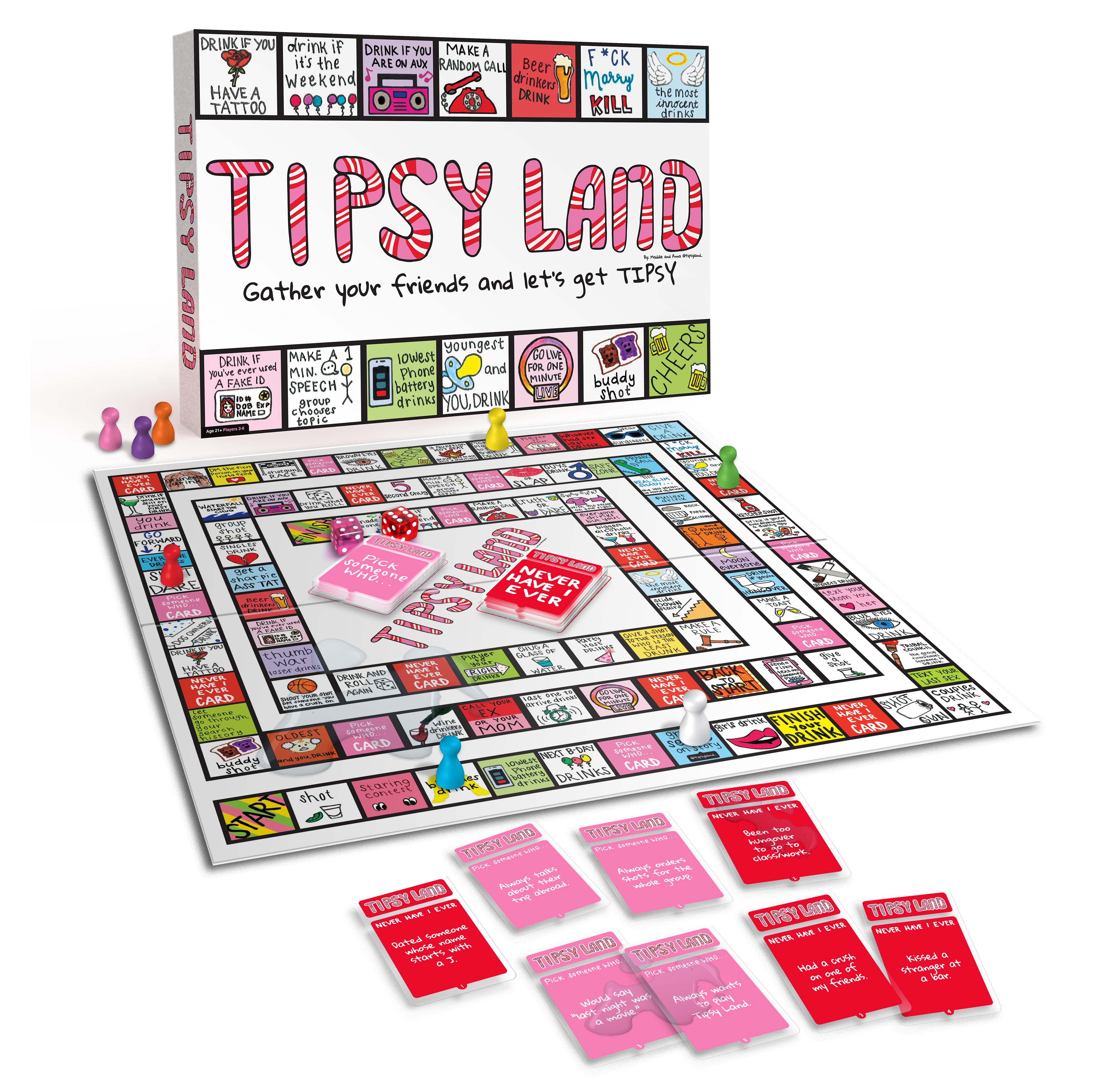 Imagination Gaming - Vente Jeux de société - Tipsy Land2