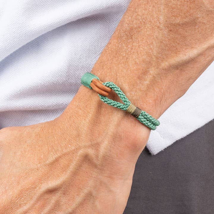 Makarla - Handmade Colombian Jewelry - Wholesale Woven/Braided Bracelet - Nautical Rope Bracelet | Leather Bracelet | Gift for Men