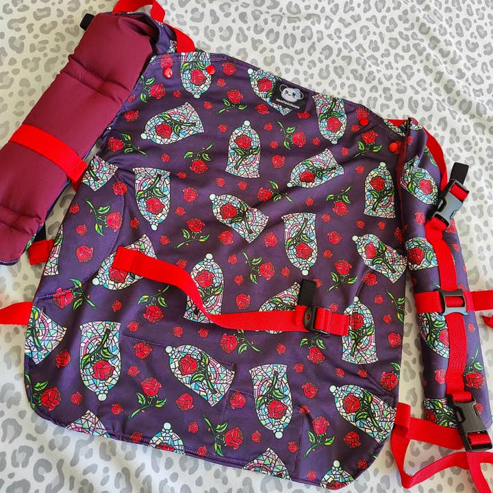 Roses en verre Mer Duo Onbuhimo pour la vente par Naked Panda Designs