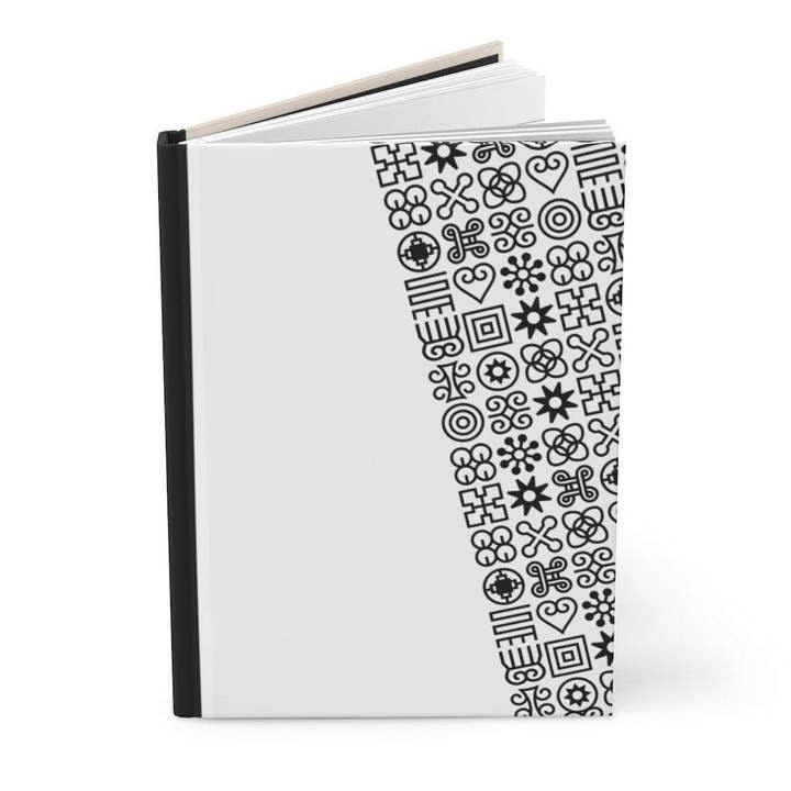 A5 Journal Anteckningsbok - Adinkra | Inbunden Matt för wholesale av The Copper Fruit