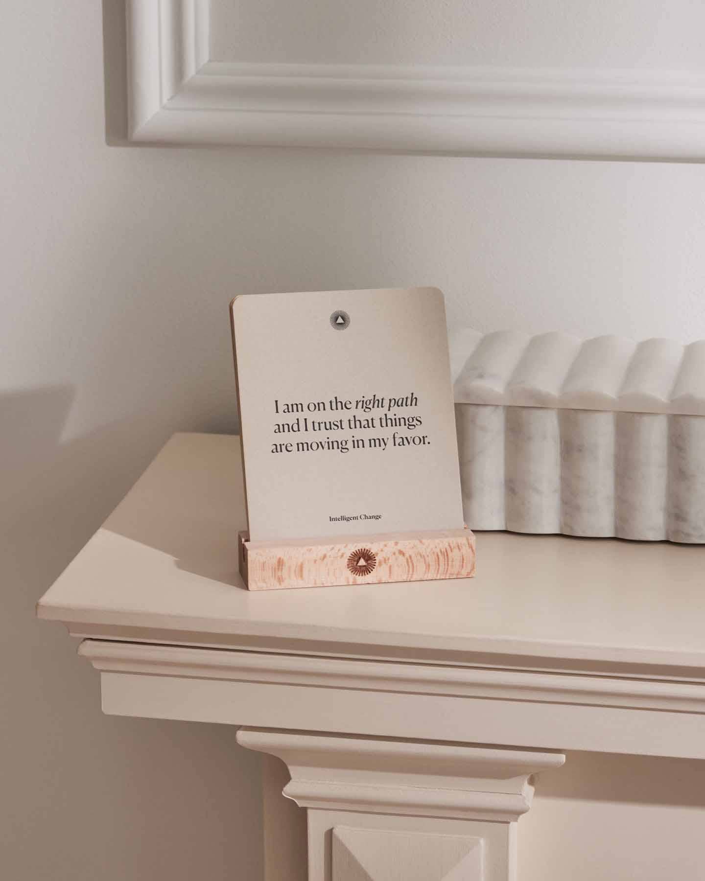 Intelligent Change - Vendita all'ingrosso Set di cartoleria/cancelleria - Schede di visualizzazione delle affermazioni consapevoli6