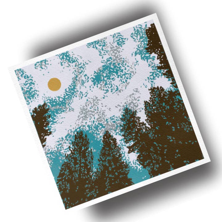 Fortsätt titta upp konsttryck för wholesale av PrintsOnTheTrail