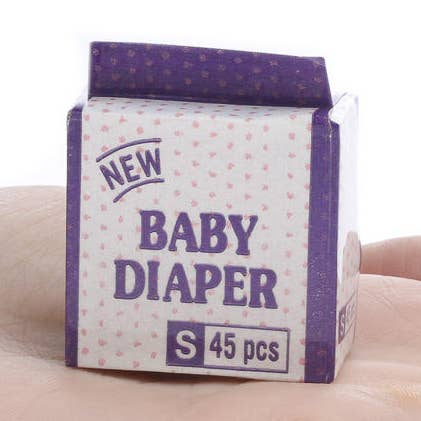 Dukkehus Miniature 'Babyble' Kasse for engroshandel hos Factory Direct Craft