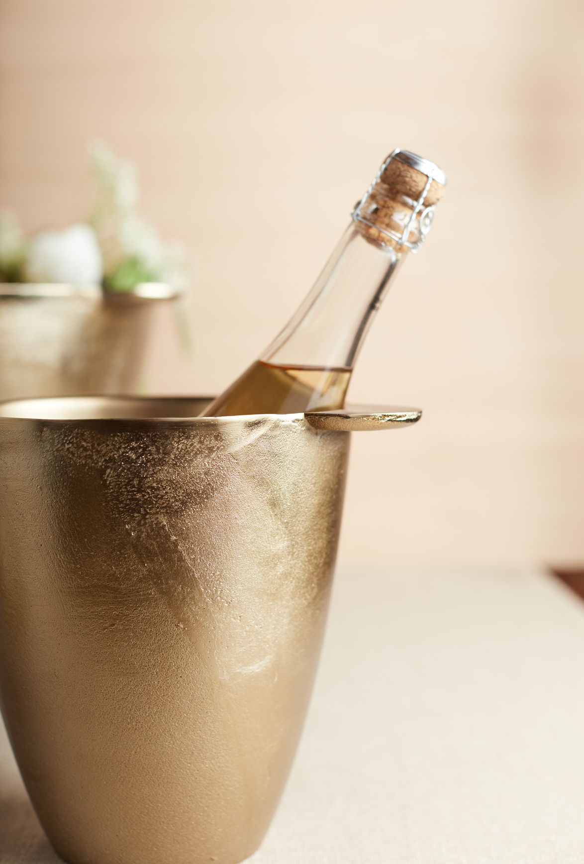 The Collective - Wholesale Wine Bucket - Stinson Antique Brass Wine Chiller1