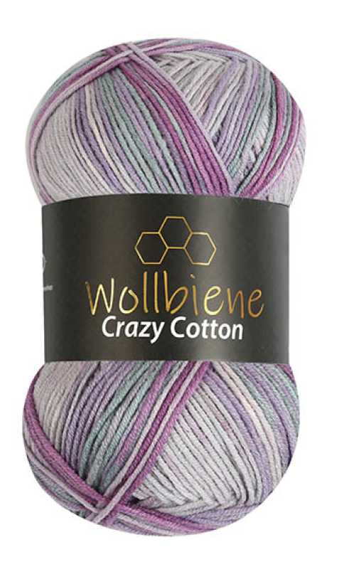 Wollbiene - Venta al por mayor Hilos - Hilo de lana Wollbiene Crazy Cotton para todas las estaciones, 100 g24