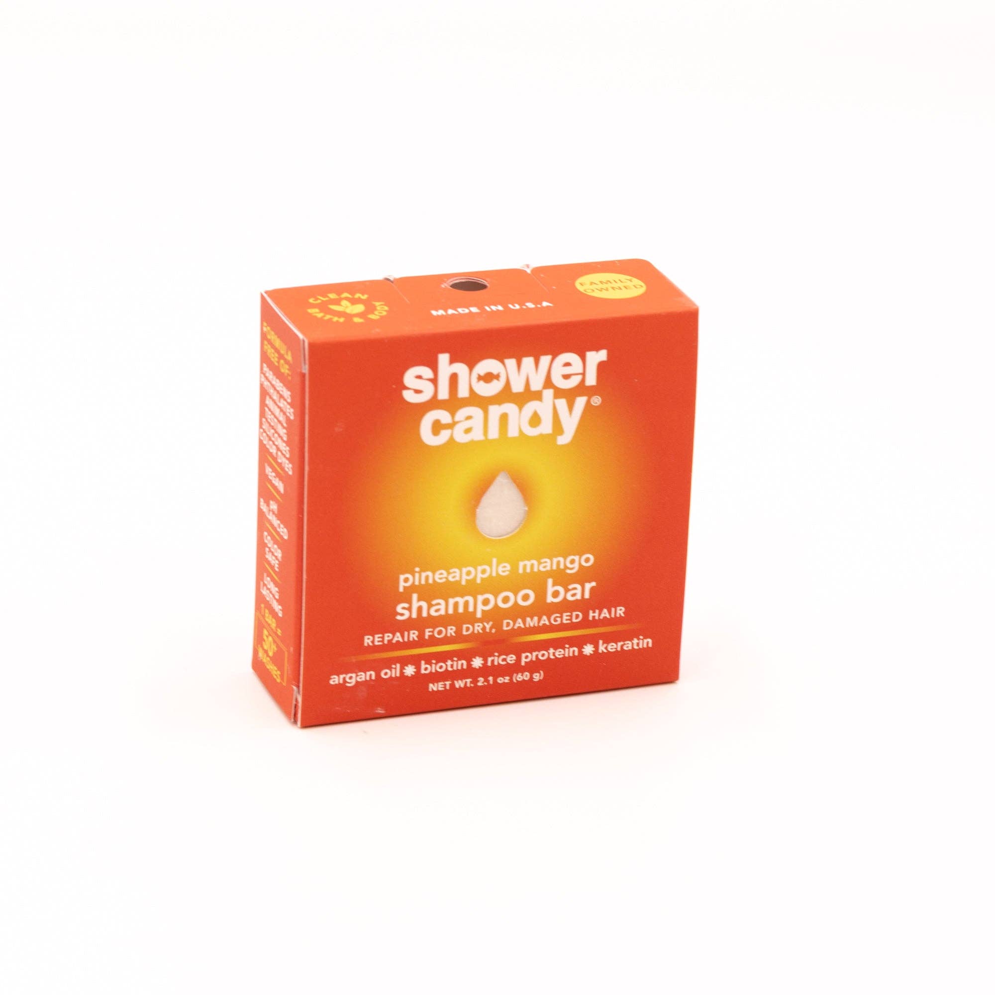 Shower Candy - Wholesale Shampoo Puck/Solid Shampoo - Shower Candy Pineapple Mango Shampoo Bar – Repair for Dry, Damaged Hair5