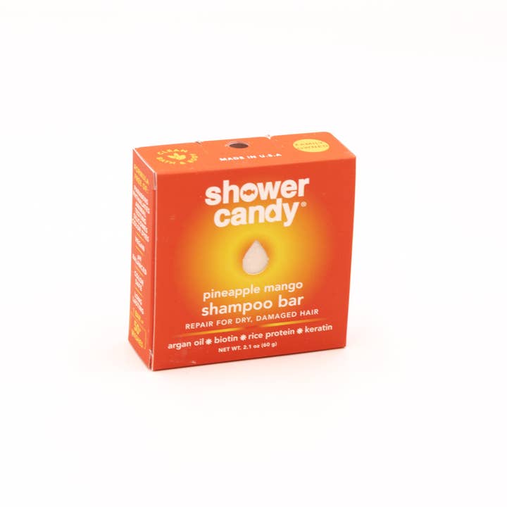 Shower Candy - Wholesale Shampoo Puck/Solid Shampoo - Shower Candy Pineapple Mango Shampoo Bar – Repair for Dry, Damaged Hair5