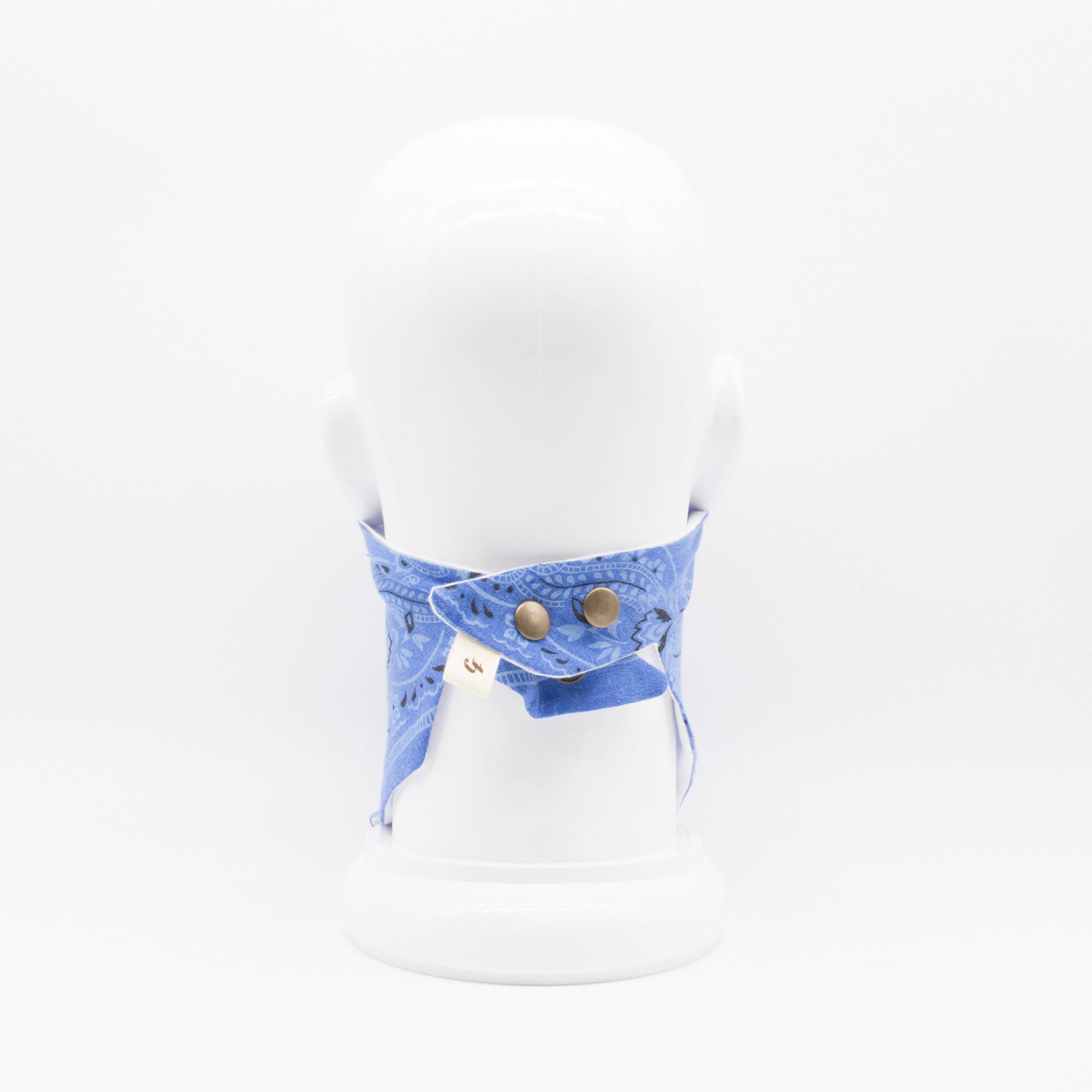 Maskdanna by Califortunate - Wholesale Non-Medical Disposable Mask - MASKDANNA VINTAGE BANDANNA (PURPLES)2