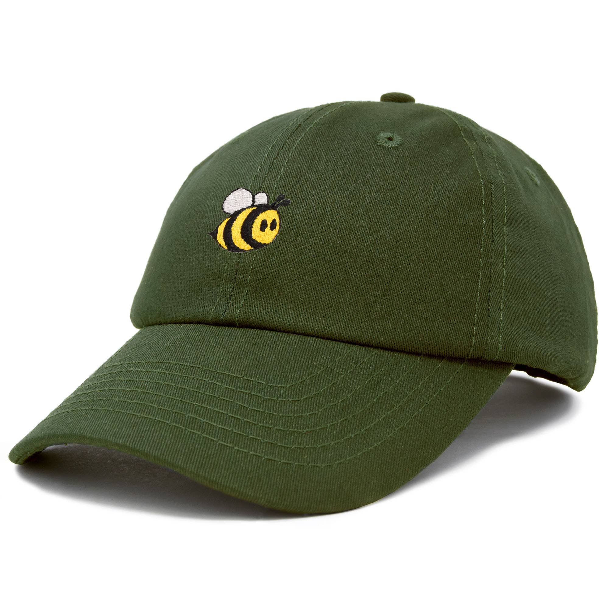 Dalix - Wholesale Baseball Cap - Unisex - DALIX Bumble Bee Baseball Cap Dad Hat Embroider Womens Girls63