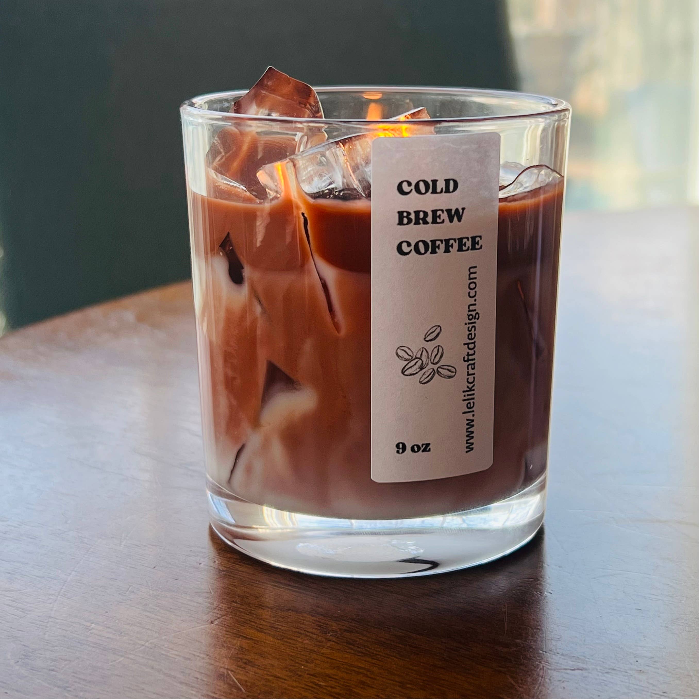Lelik Craft Design - Wholesale Jar/Filled Candle - Cold Brew Coffee Candle3