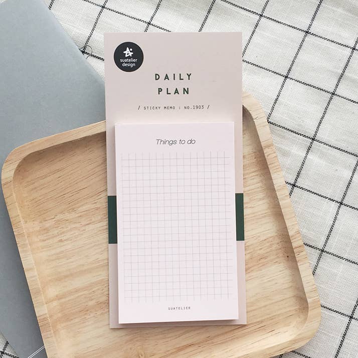 Plan journalier .03 (Post-It) pour la vente par Suatelier design