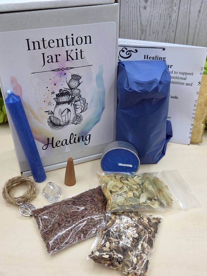 Läkningsintention Burk Kit | Apotekarritual för wholesale av Mystical Roots