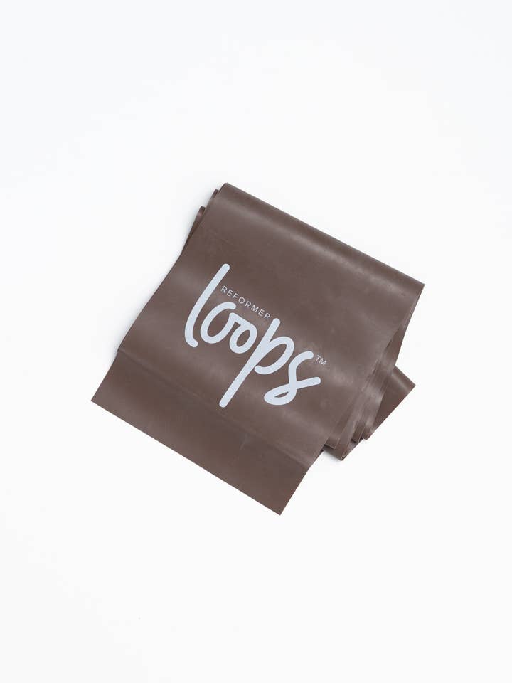 Latex Resistance Band Cocoa for wholesale by Reformer Loops