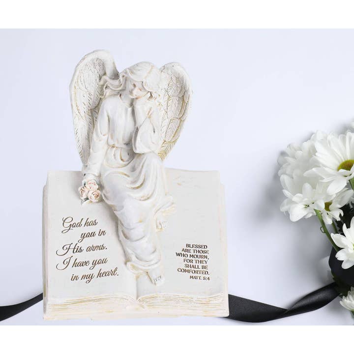 Cottage Garden - Wholesale Decorative Tabletop Object - Angel Blessed Are Those Who Mourn4