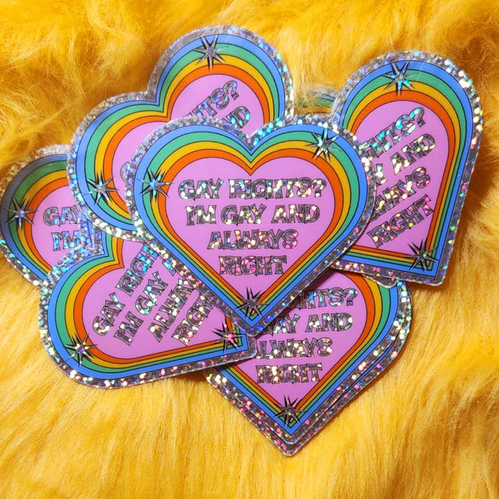 Luxe Trauma - Wholesale Sticker - Funny gay rights sticker