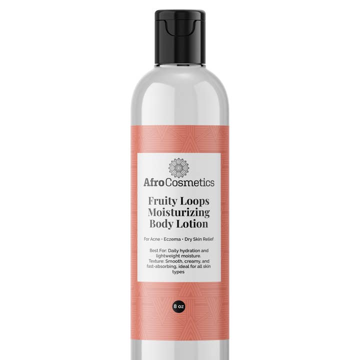Lotion hydratante et nourrissante pour le corps Fruity loops 8 oz pour la vente par AfroCosmetics & Culture
