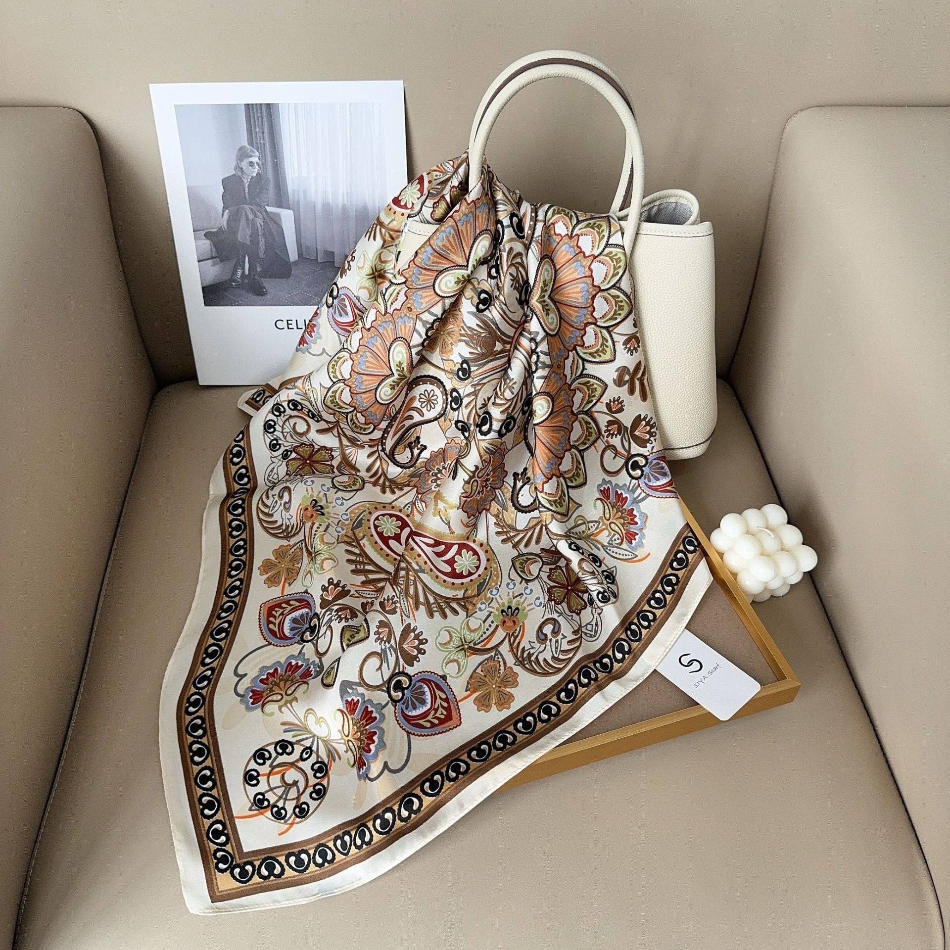 Marayn - Wholesale Scarf - Women's - Summer Print Scarf Chic Versatile Fashion Accessory0