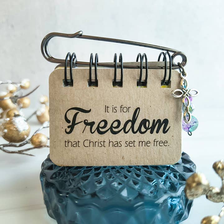 Freedom Scripture Flip for wholesale by Scripture Flips