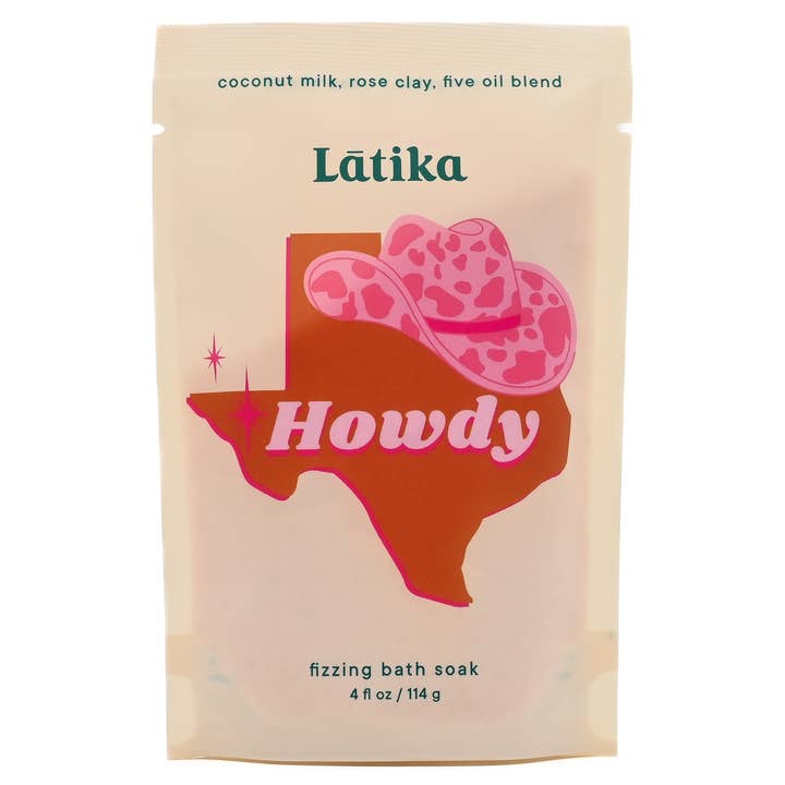 Latika Beauty - Wholesale Bath Soak/Milk - Howdy 🤠 Fizzing Epsom Bath Soak 🛁👢