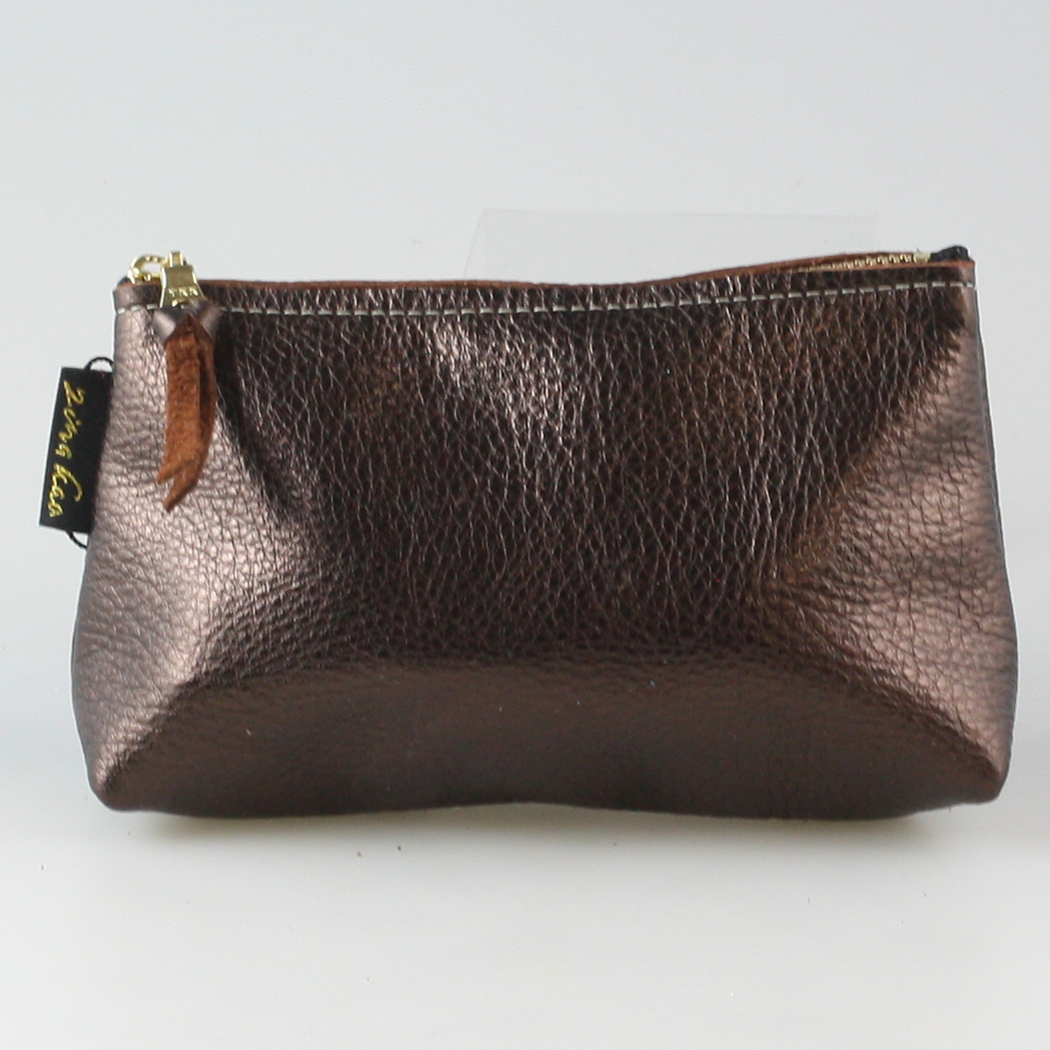 Zina Kao Exclusives – wholesale Make-up/cosmetic bag – The Smaller Metallic Makeup Clutch: 2 sizes! Bardot & Turner7