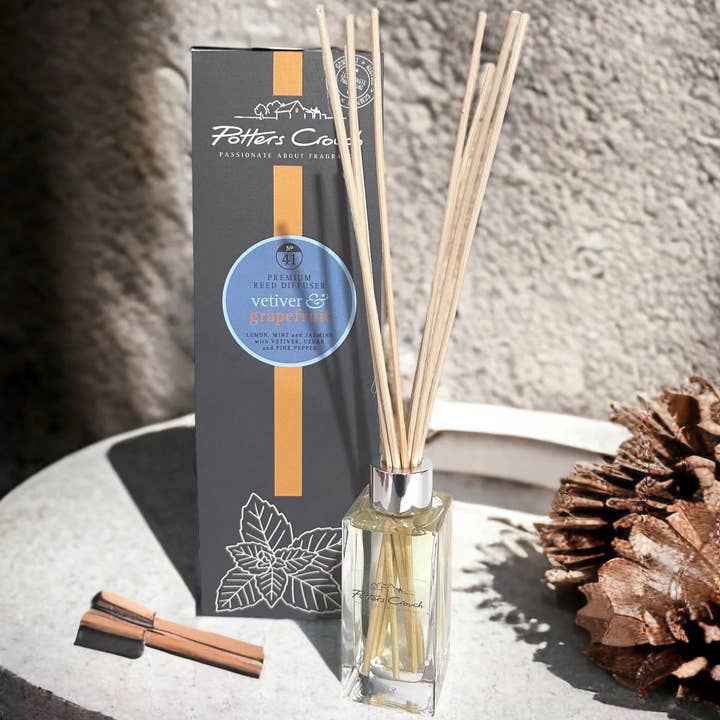 The Fragrance House Group – wholesale Reed diffuser – Vetiver & Grapefruit - Diffuser (6 pack)0