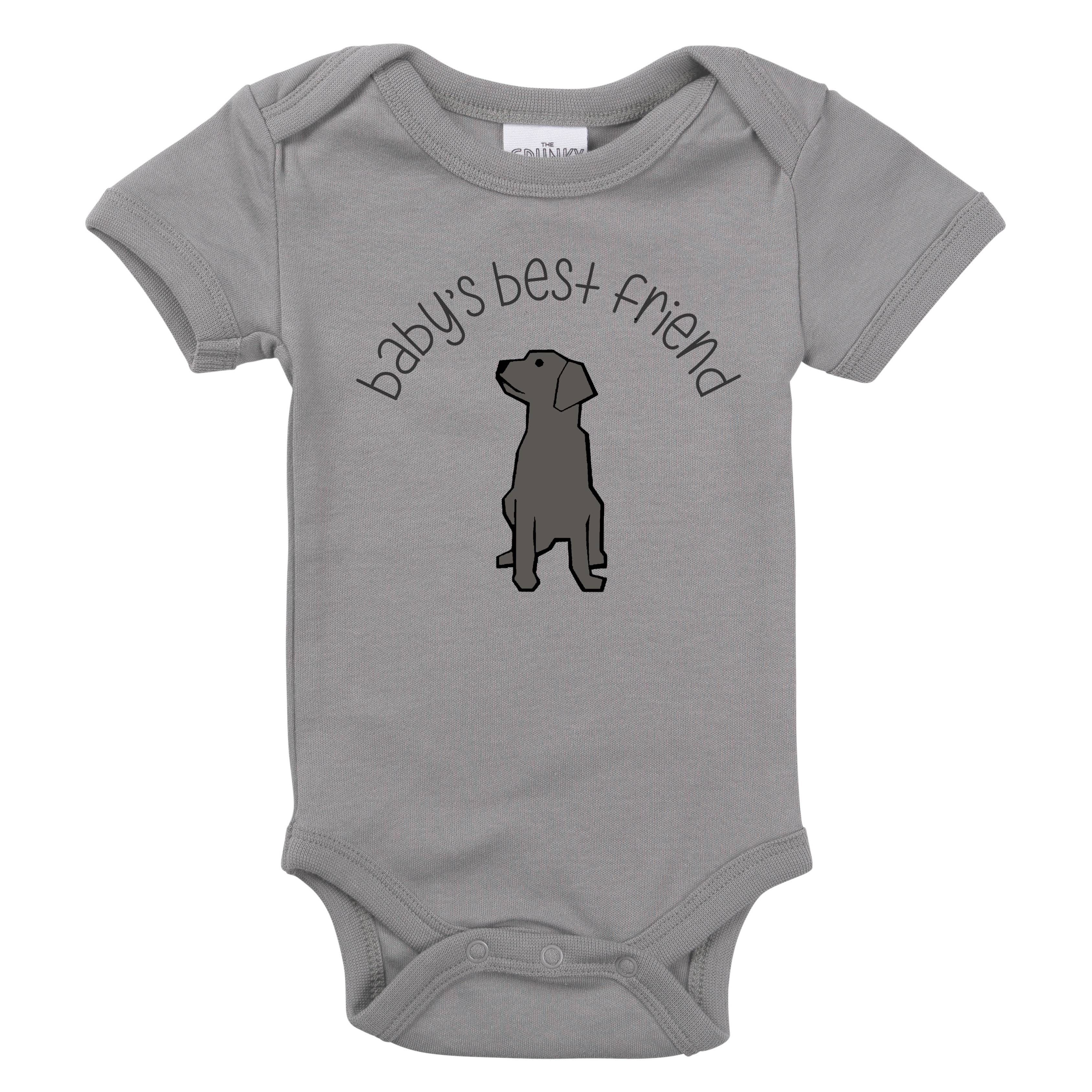 Spunky Stork - Vente Body (sans pieds) – bébé - Baby's Best Friend Chien Sirling Body Bio Nouveau-né1